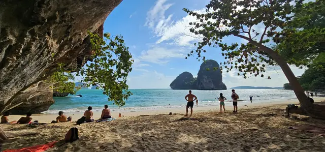 View out of Phra Nang Cave, Railay